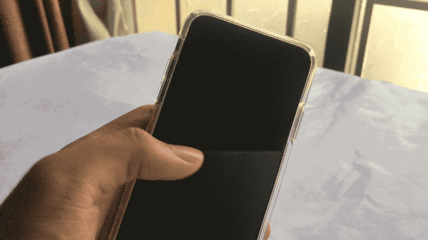 „iPhone X“ Palieskite, kad pažadintumėte