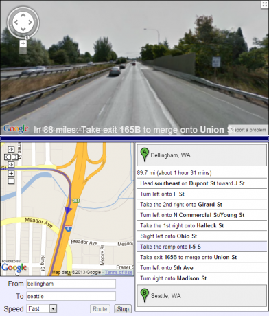 „Gmaps“ pavyzdžiai