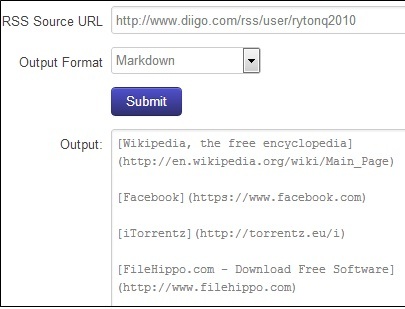 „LinkFester“: lengvai gaukite HTML kodą, norėdami paskelbti nuorodų sąrašus savo tinklaraščio žymėjime