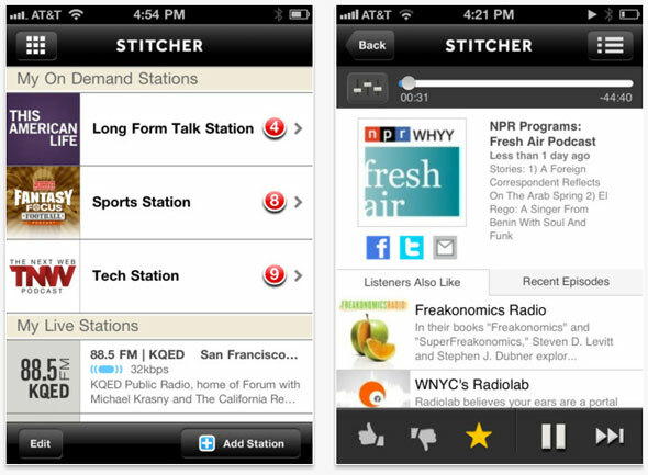 „iphone podcatcher“ programa