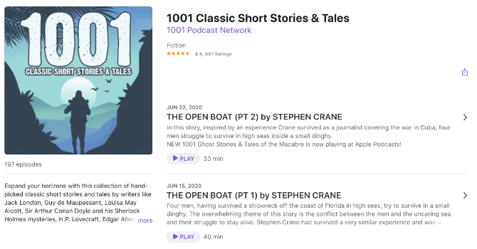 Jono Hagadorno podcast'as siūlo raminantį pasakojimą apie 1001 klasikinį romaną ir pasakas