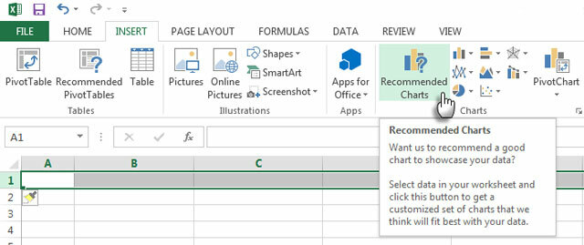 „Office“ produktyvumo patarimas # Rekomenduojama diagrama