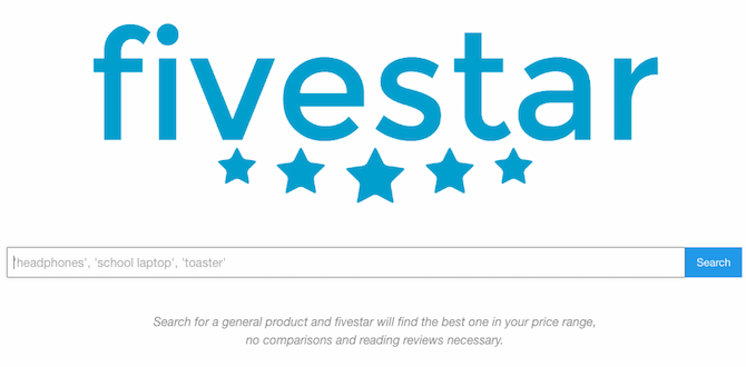 „Amazon“ svetainės ir įrankiai - „FiveStar“