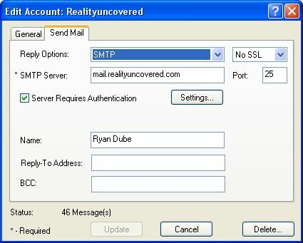 pop3emailru2 Patikrinkite visus el. Laiškus ir gaukite el. Pašto įspėjimus naudodamiesi „POP Peeper“ („Windows“) pop3emailru2
