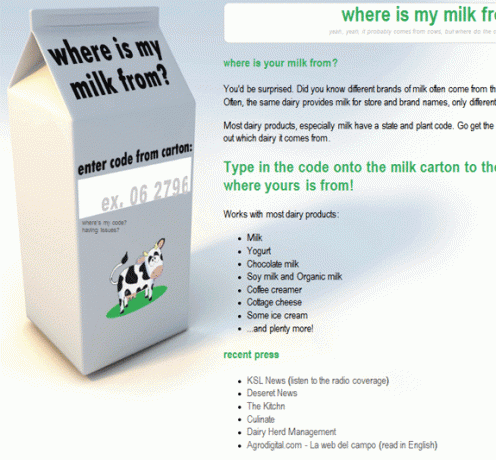 iš kur gaunamas pienas