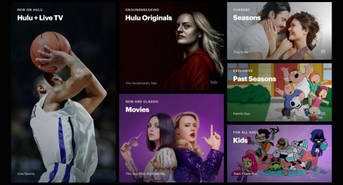 „Hulu“ turinio įvairovė