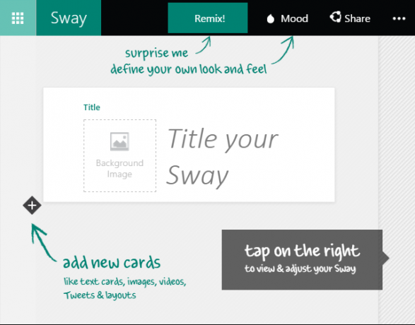 Peržiūrėti „New Sway“