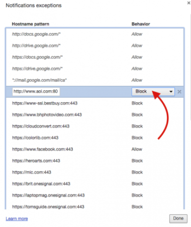 Kaip blokuoti pranešimus svetainėje ir programose „Chrome“ „ChromeNotifications“ 421x500