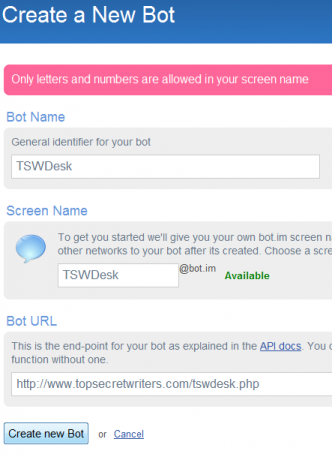 pasidaryk pokalbio bot