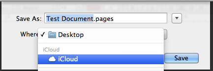 „IWork“, skirta „iCloud 4“