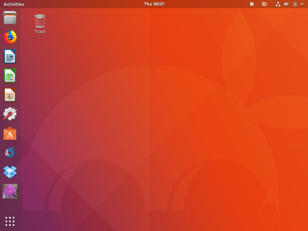 „Ubuntu 17.10“ su „Ubuntu“ darbalaukio aplinka