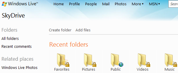 4 geriausios svetainės, norint gauti 10 GB nemokamą atsarginę kopiją internete ir saugyklą „SkyDrive“