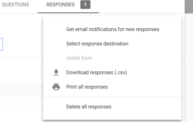„Google“ skaičiuoklės, kontaktinė forma