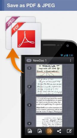 „evernote“ skirtas „Android“