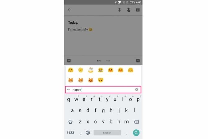 „gboard“ patarimų tipas greičiau