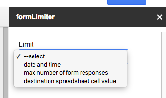 Įkraukite „Google“ formas ir gaukite daugiau iš jų „formlimiter1“