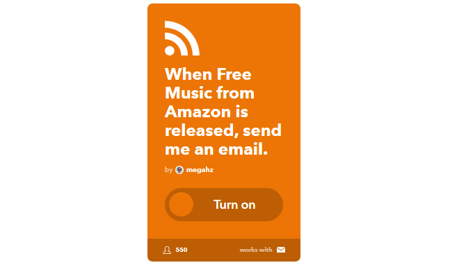 Galutinis IFTTT vadovas: naudokite galingiausią žiniatinklio įrankį, kaip „Pro 35IFTTT FreeAmazonMusicToEmail“