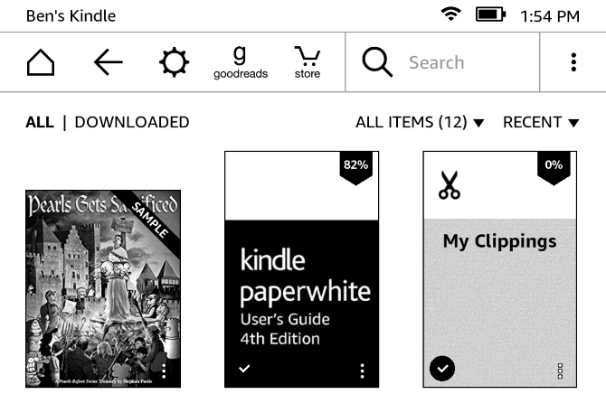 Kaip nustatyti ir naudoti „Kindle Paperwhite 12 Paperwhite“ biblioteką