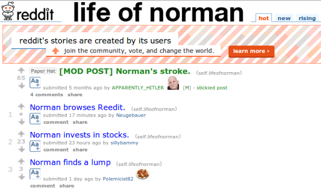 reddit-gyvenimo-of-norman