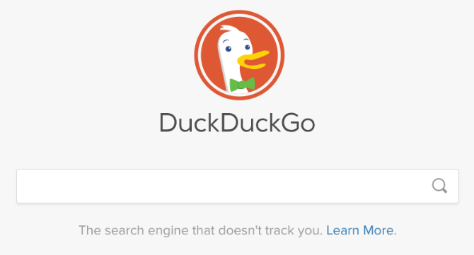 google alternatyvos – DuckDuckGo