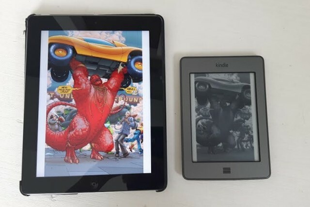 Palyginti iPad ir Kindle