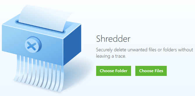 „CleanMyPC-Shredder“