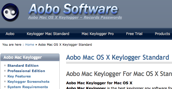 „Mac keylogger“