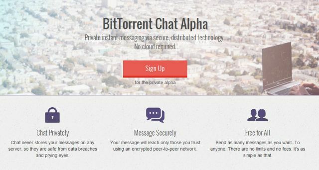 „BitTorrent-Chat-Alpha-Sign-up“