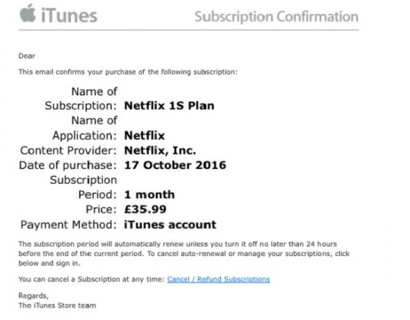 „iTunes Netflix“ suktybė el