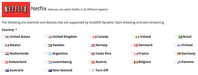 Transliuokite tarptautinę televiziją, „Netflix“, „Pandora“ ir dar daugiau naudodami „UnoTelly“ DNS ir VPN [15x aukso planai, „Samsung 40“ 4K televizija, „Roku 3“, „Netflix“ dovanų kortelių dovanos] netflixregions