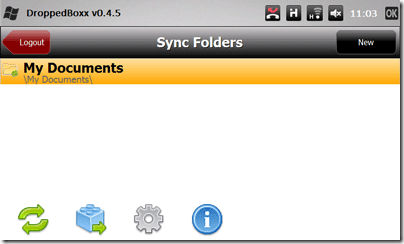 „DroppedBoxx“ - neoficialus „Dropbox“ klientas, skirtas „Windows Mobile db8“