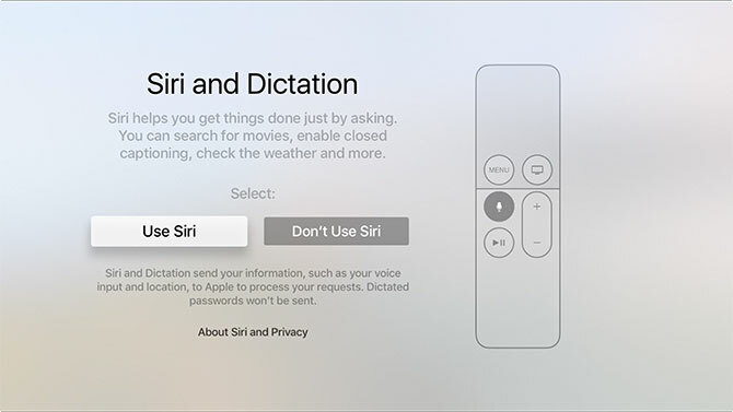 Kaip nustatyti ir naudoti „Apple TV“ „Apple TV siri“