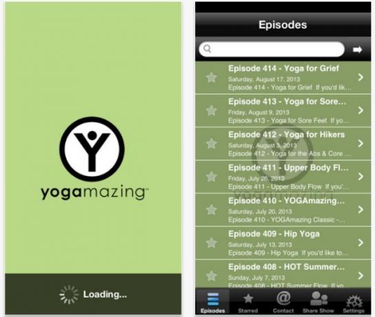 „yogamazing“ programa