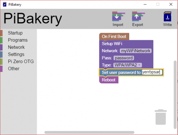 „MakeUseOf Linux PiBakery“ „Wi-Fi“