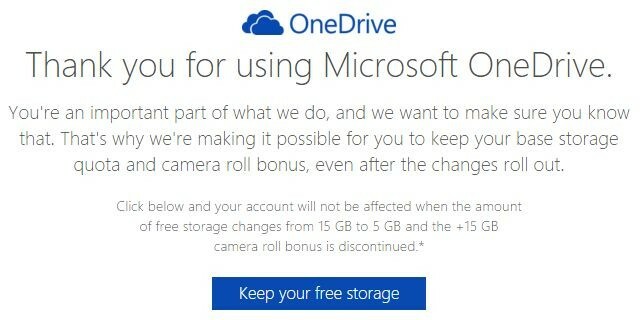 Laikykite „OneDrive“ saugyklą