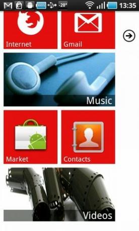 paverskite "Android" telefoną į "Windows 7" telefoną