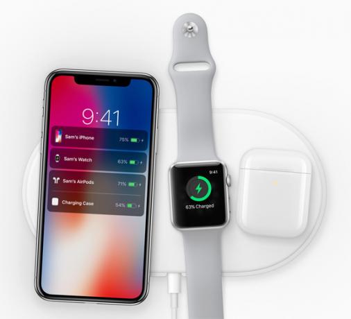 „Apple“ pagaliau atšaukia „AirPower“ belaidį įkrovimo kilimėlį „iphonex“ įkrovimo dokų skydelius