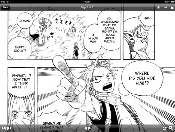 Jūsų „iPad“: geriausias būdas mėgautis „Manga“ komiksų knygele