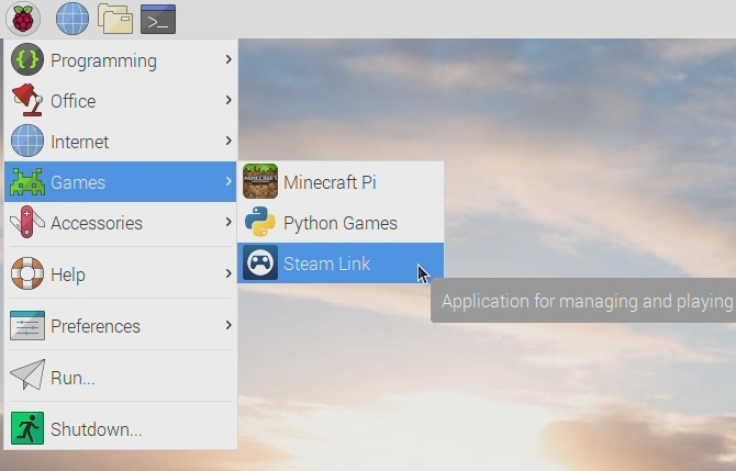Paleiskite „Steam Link“ ant Raspberry Pi