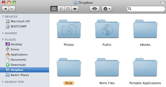 spausdinti iš „dropbox“