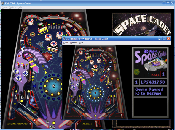 4 geriausi visų laikų „Pinball“ vaizdo žaidimų 800 pikselių „Space Cadet Pinball“ vaizdiniai „Full Tilt“ ir „Windows XP“ versijų palyginimai e1376541266256