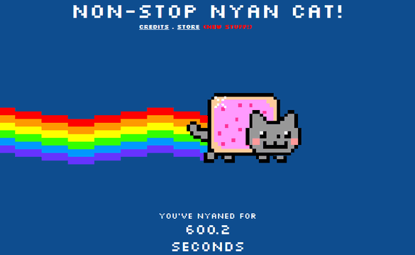 nyan katės žaidimas