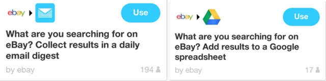 IFTTT pristato „eBay“ ir „Fitbit“ kanalus „ebayifttt 640x160“