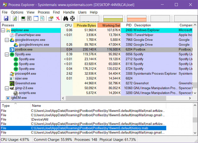 5 galingos „Windows“ užduočių tvarkyklės alternatyvos „Windows 10“ užduočių tvarkyklės proceso tyrinėtojas