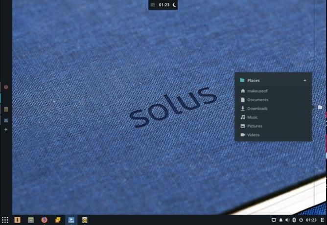 solus panelės linux