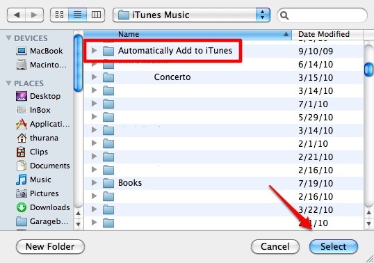 importuoti muziką į „iTunes“