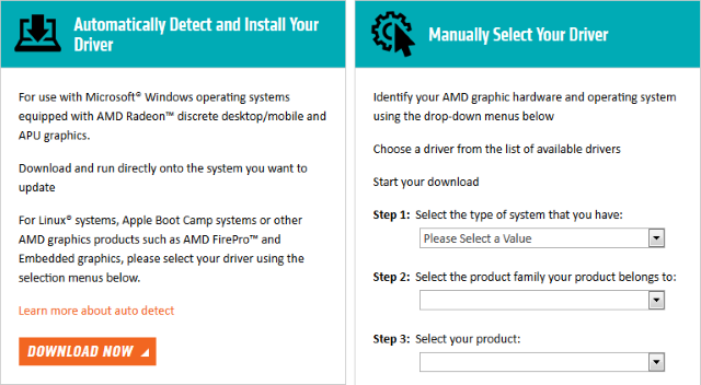 amd vairuotojai