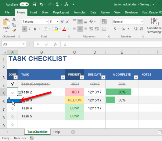 „Excel“ sąrašų tipai, kad būtų lengviau įvesti duomenis