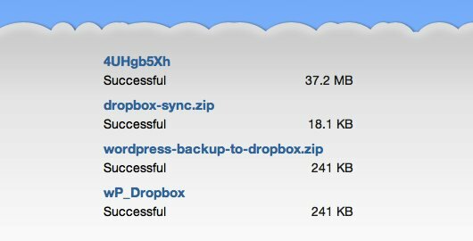 perkelti failus į „dropbox“