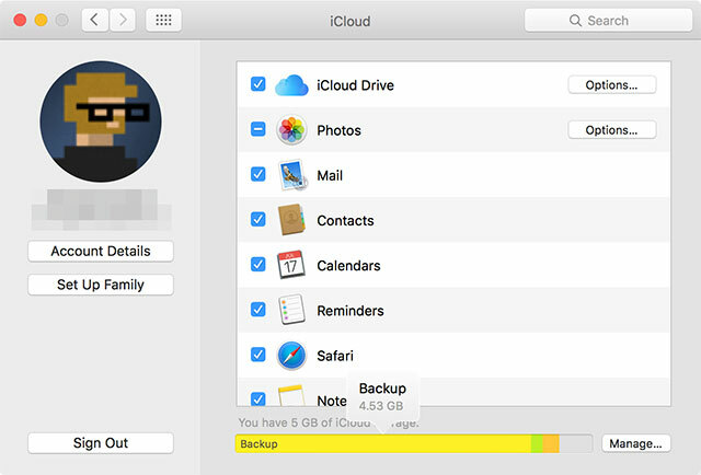 Ar pagaliau laikas nusipirkti daugiau „iCloud“ saugyklos? „icloudspace“